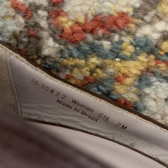 Johnston & Murphy Brown Suede Leopard Animal Fur Pumps Heels 7 - Picture 8 of 8